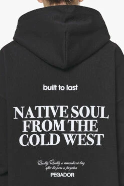 Cadogan Oversized Hoodie Black -Pegador Sale Store PGDR BUILD TO LAST E COMMERCE WMNS10126