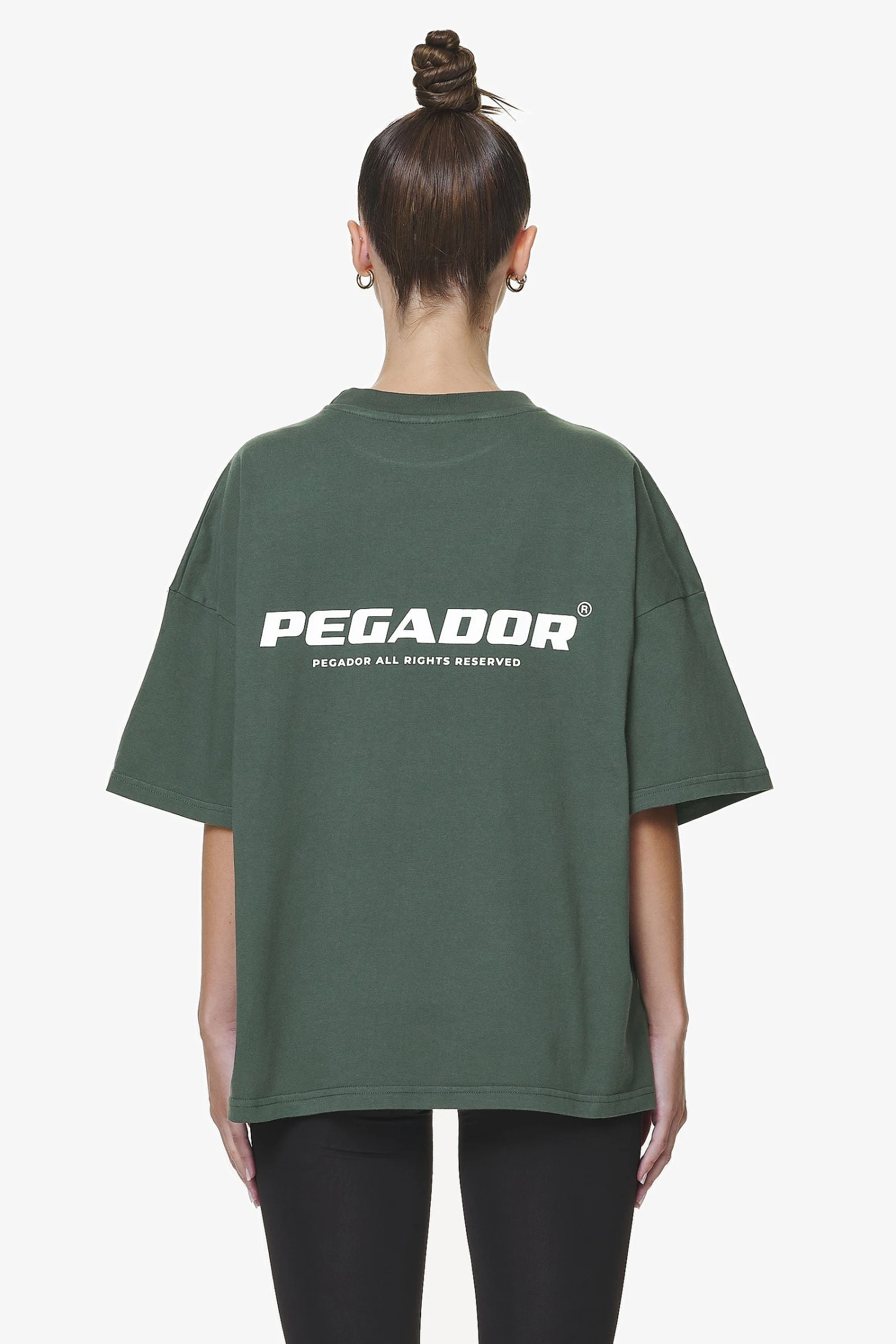 Arendal Logo Heavy Oversized Tee Washed Sage Green 1 Arendal Logo Heavy Oversized Tee Washed Sage Green