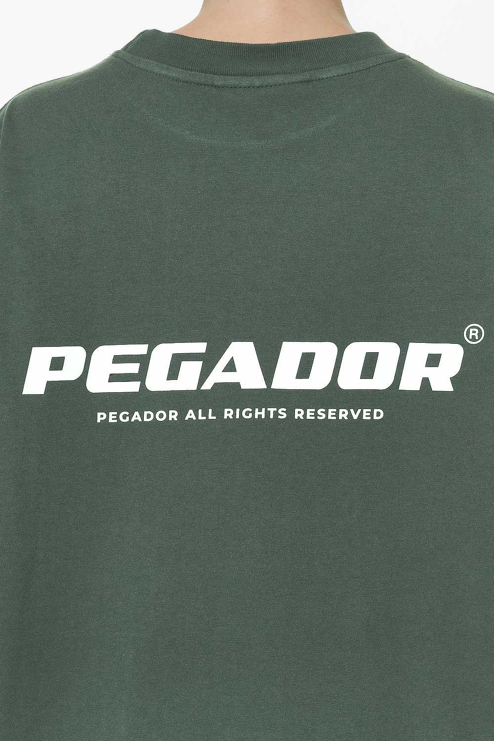 Arendal Logo Heavy Oversized Tee Washed Sage Green 5 Arendal Logo Heavy Oversized Tee Washed Sage Green - Image 5