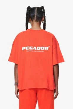 Arendal Logo Heavy Oversized Tee Washed Signal Red 10 Arendal Logo Heavy Oversized Tee Washed Signal Red -Pegador Sale Store PGDR DND E COMMERCE WMNS57316