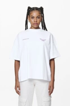 Eira Oversized Tee White -Pegador Sale Store PGDR DND E COMMERCE WMNS DAY 257933