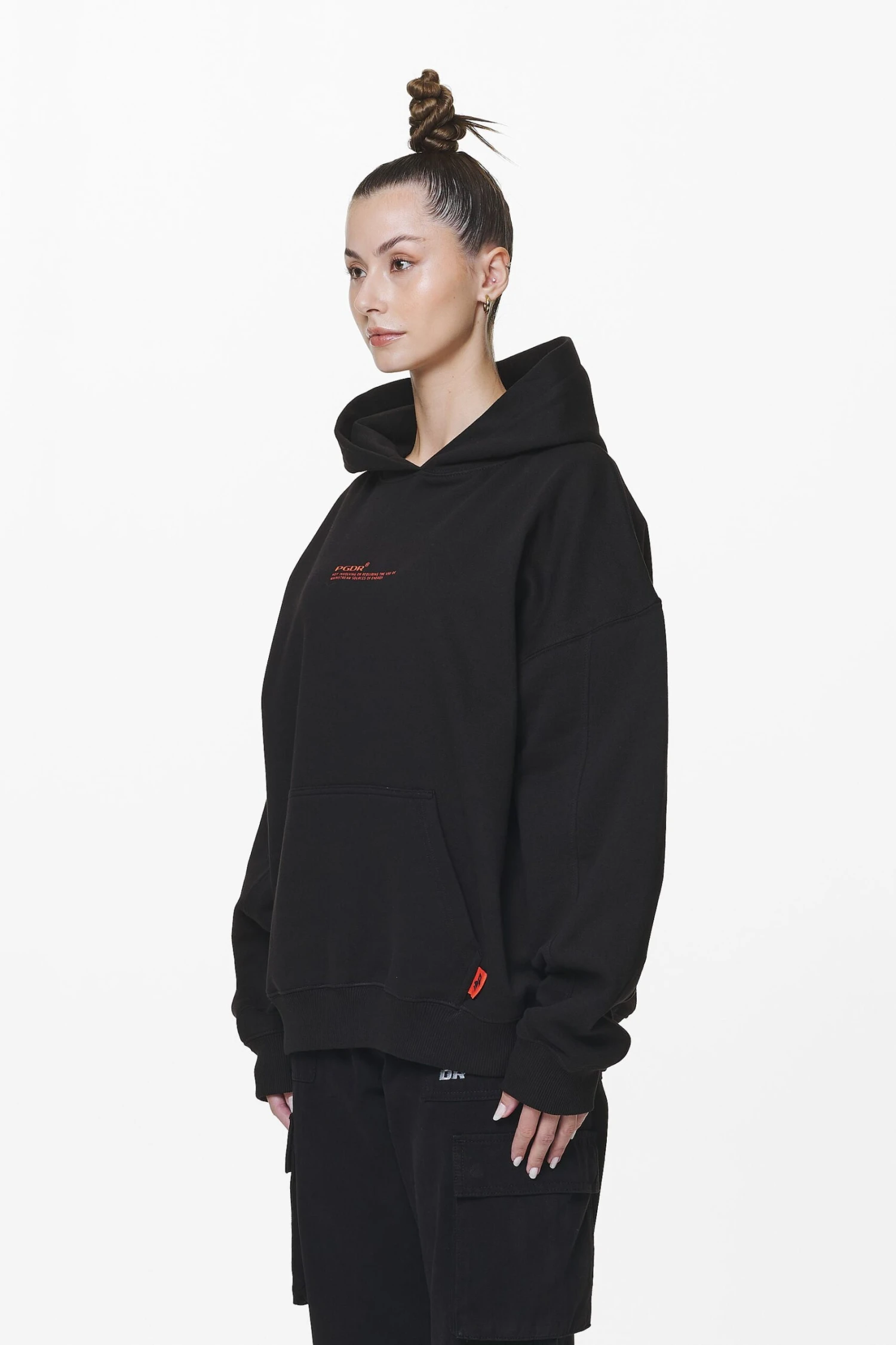 Navisk Oversized Hoodie Black 4 Navisk Oversized Hoodie Black - Image 4
