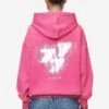 Suta Oversized Hoodie Vintage Digital Pink
