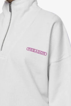 Thea Oversized Halfzip Sweater White 14 Thea Oversized Halfzip Sweater White -Pegador Sale Store PGDR MOST ALIVE ECOMMERCE WOMENS DAY 155589