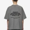 Sora Heavy Oversized Tee Washed Deep Grey