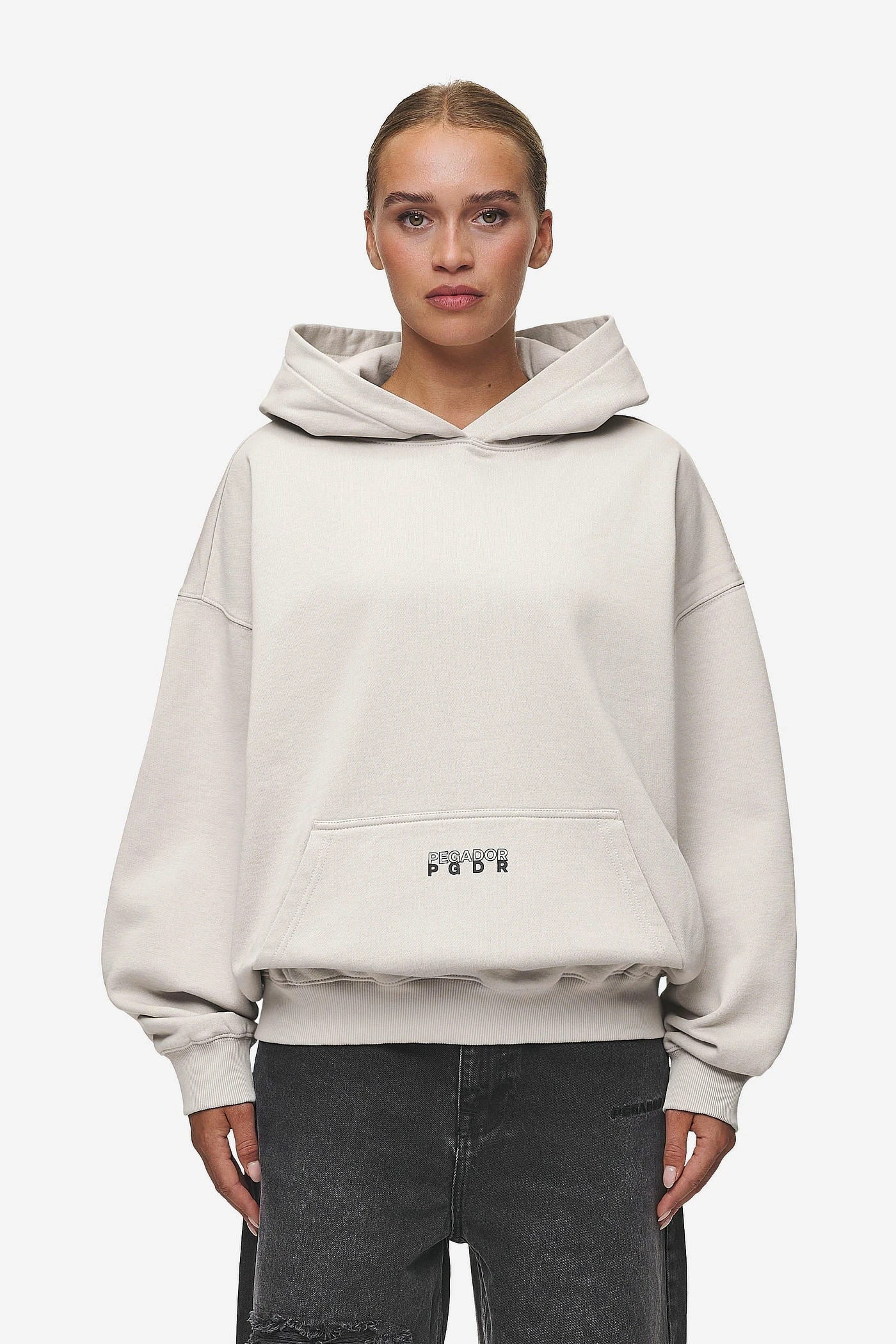 Nisa Oversized Hoodie Washed Moon Grey 3 Nisa Oversized Hoodie Washed Moon Grey - Image 3