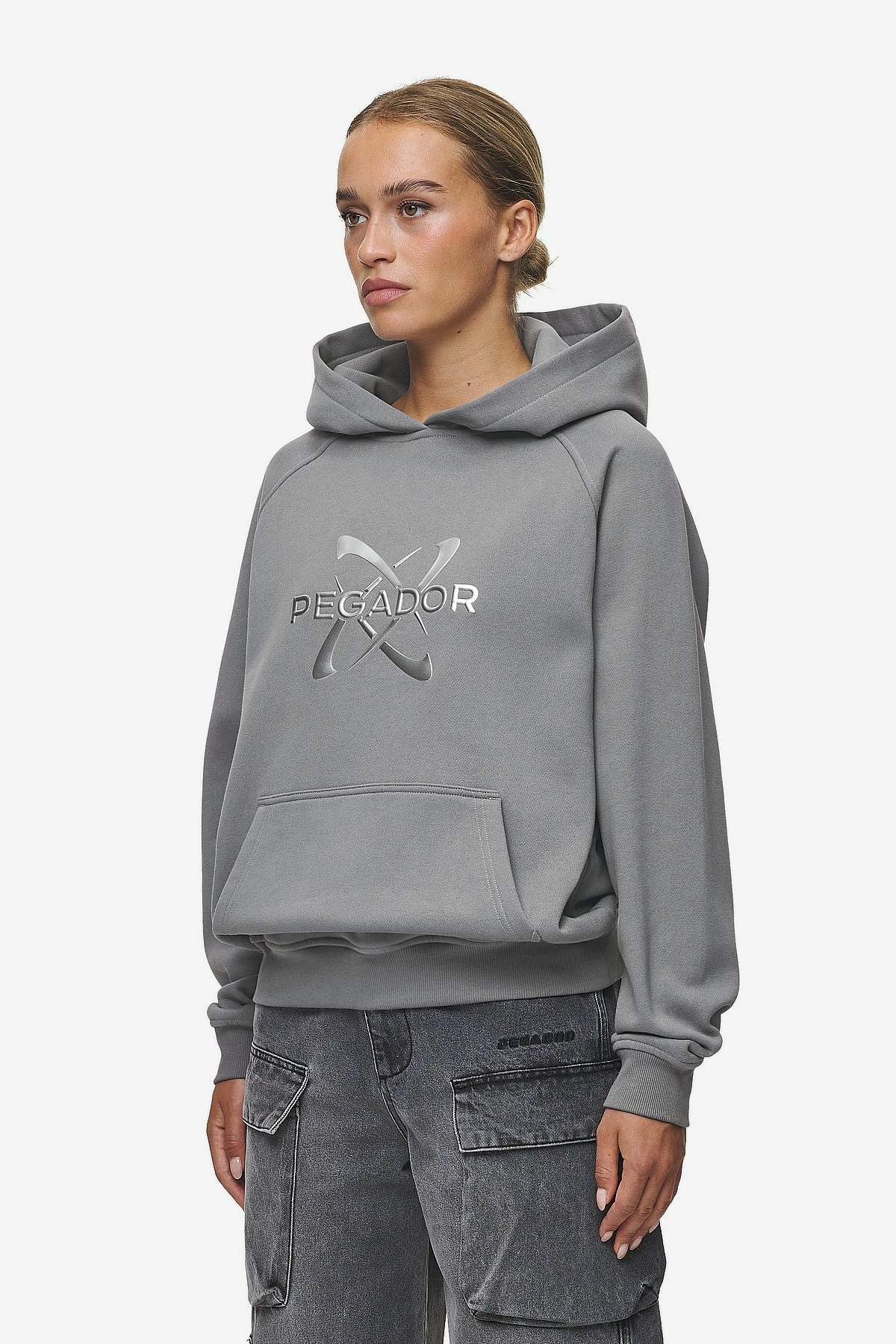 Klaria Oversized Hoodie Washed Deep Grey 4 Klaria Oversized Hoodie Washed Deep Grey - Image 4
