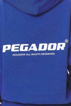 Atna Logo Oversized Hoodie Washed True Blue White -Pegador Sale Store PGDR NEVER TOO LATE ECOMMERCE 2 FEMALE BLUE49