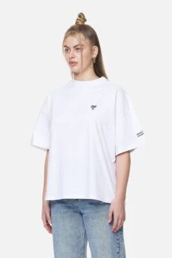 Palmyra Heavy Oversized Tee White -Pegador Sale Store PGDR NEVER TOO LATE ECOMMERCE FEMALE DAY 1652