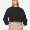 Kintore Cropped Oversized Raglan Sweater Black -Pegador Sale Store PGDR NEVER TOO LATE ECOMMERCE FEMALE DAY 1718