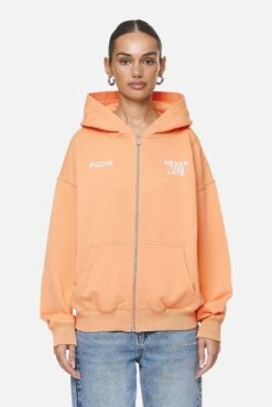 Airville Oversized Zip Hoodie Washed Apricot -Pegador Sale Store PGDR NEVER TOO LATE ECOMMERCE FEMALE DAY 2261