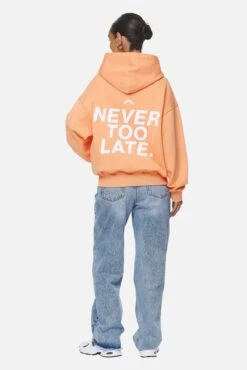 Airville Oversized Zip Hoodie Washed Apricot -Pegador Sale Store PGDR NEVER TOO LATE ECOMMERCE FEMALE DAY 2268