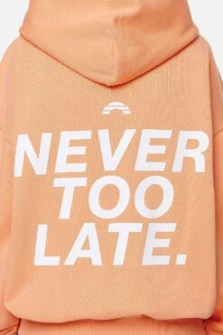 Airville Oversized Zip Hoodie Washed Apricot -Pegador Sale Store PGDR NEVER TOO LATE ECOMMERCE FEMALE DAY 2272