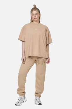 Arendal Logo Heavy Oversized Tee Washed Safari Sand White -Pegador Sale Store PGDR NEVER TOO LATE ECOMMERCE FEMALE DAY 2491