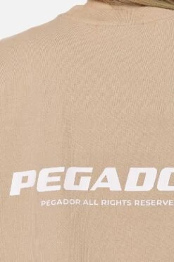 Arendal Logo Heavy Oversized Tee Washed Safari Sand White -Pegador Sale Store PGDR NEVER TOO LATE ECOMMERCE FEMALE DAY 2499