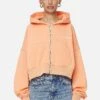 Marla Cropped Zip Hoodie Washed Apricot White Gum -Pegador Sale Store PGDR NEVER TOO LATE ECOMMERCE FEMALE DAY 299