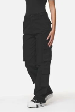 Tanami Wide Cargo Pants Black
