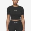 Ines Cropped Baby Tee Black White Gum 10 Ines Cropped Baby Tee Black White Gum -Pegador Sale Store PGDR Next Wave E COMMERCE WMNS DAY 144546