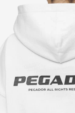 Lana Logo Cropped Sweat Jacket White Black -Pegador Sale Store PGDR Next Wave E COMMERCE WMNS DAY 245402
