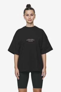 Naia Heavy Oversized Tee Black -Pegador Sale Store PGDR Next Wave E COMMERCE WMNS DAY 245489
