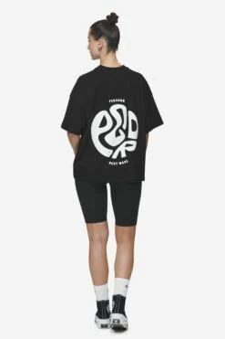 Gabi Heavy Oversized Tee Black -Pegador Sale Store PGDR Next Wave E COMMERCE WMNS DAY 245634