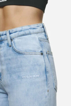 Lora Wide Leg Jeans Washed Light Blue -Pegador Sale Store PGDR Next Wave E COMMERCE WMNS DAY 245797