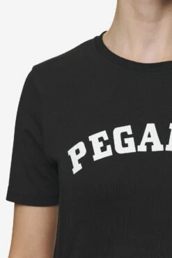 Jenna Cropped Baby Tee Black -Pegador Sale Store PGDR Next Wave E COMMERCE WMNS DAY 246306