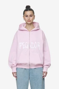 Ramira Oversized Sweat Jacket Washed Bubblegum -Pegador Sale Store PGDR Next Wave E COMMERCE WMNS DAY 246332