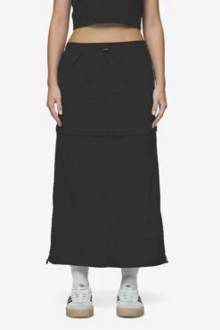 Delia 2-In-1 Parachute Skirt Black -Pegador Sale Store PGDR Next Wave E COMMERCE WMNS PANTS DAY 24601