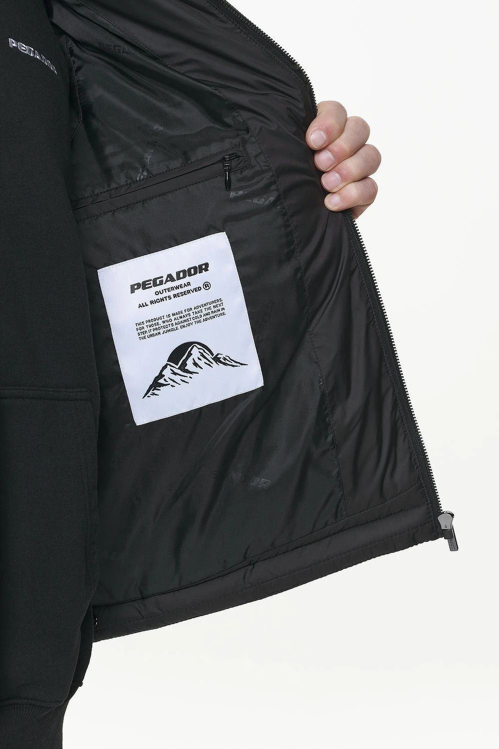 Landin Puffer Vest Black 8 Landin Puffer Vest Black - Image 8